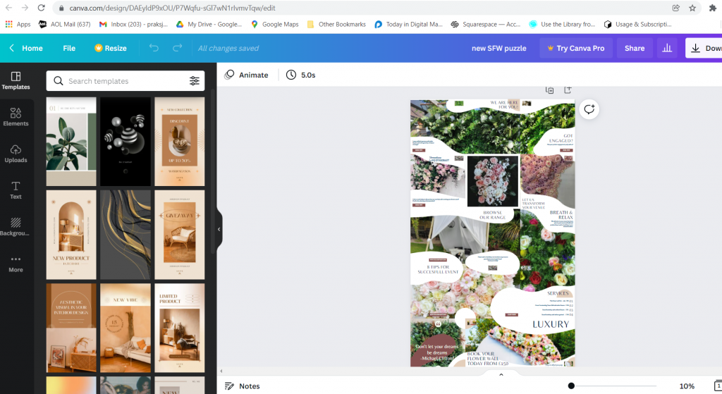 social media feed generator