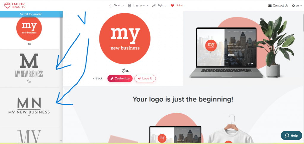 logo maker for social media strategy